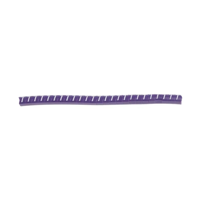 HellermannTyton Helagrip Slide-On Pre-Printed Cable Marker, White Legend "7", Violet Marker for 2 to 5 mm Cable 901-10363