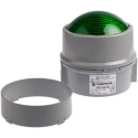 Werma BWM 890 Series Green Beacon 250V AC/DC Steady Surface Mount Incandescent Bulb IP65 