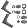 Werma Incandescent Grey 3 High Mounting Bracket for use with 190, 890 Traffic Light Beacons 975.890.35