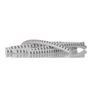 HellermannTyton Helagrip Slide-On Cable Marker Black Pre-Printed Legend 9 for 2-5 mm Cable Diameter 901-10365