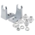 Werma Incandescent Grey Fixing Kit for Use with 890 Traffic Light Beacons, Series 890 Mounting Bracket 975.890.34