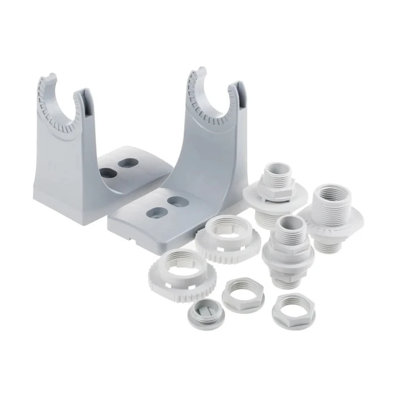 Werma Incandescent Grey Fixing Kit for Use with 890 Traffic Light Beacons, Series 890 Mounting Bracket 975.890.34