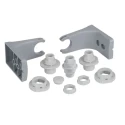 Werma Incandescent Grey Fixing Kit for Use with 890 Traffic Light Beacons, Series 890 Mounting Bracket 975.890.34