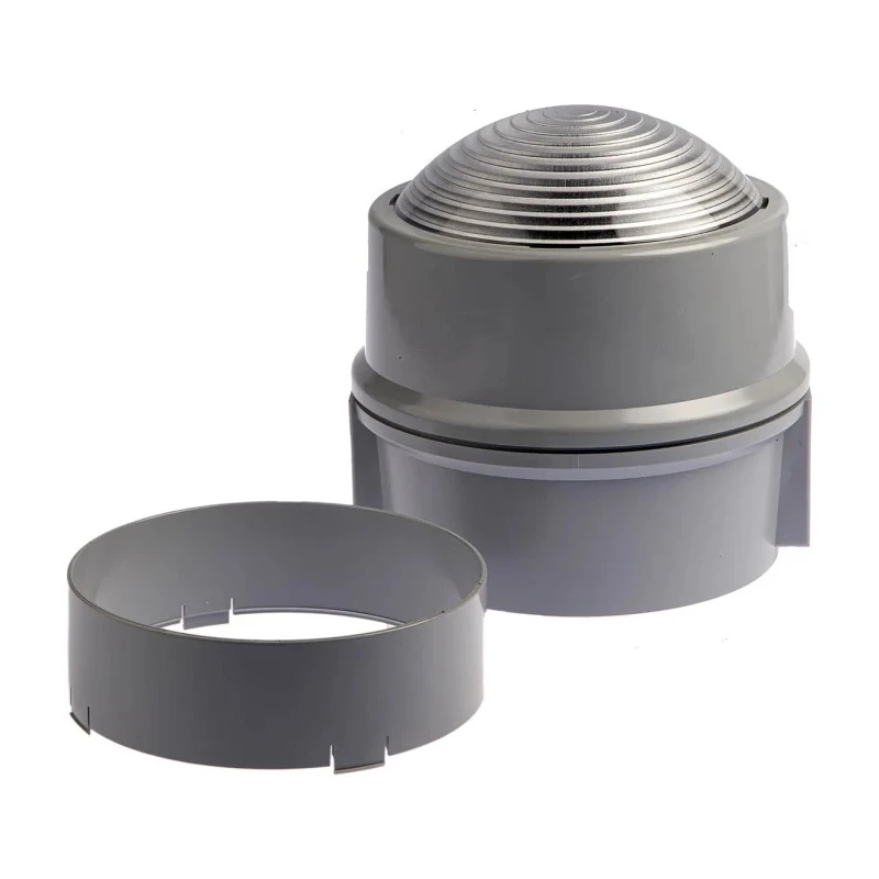 Werma BWM 890 Series Red Steady LED Beacon 230V AC Surface Mount IP65 890.120.68