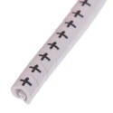 HellermannTyton Helagrip Slide-On Cable Marker Black Pre-Printed + Legend for 2-5 mm Cable 901-10366