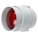 Werma BWM 890 Series Red Beacon 240V AC/DC Steady Surface Mount, Incandescent Bulb, IP65 IP65