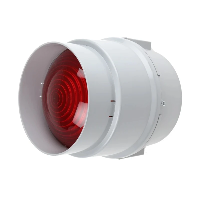 Werma BWM 890 Series Red Beacon 240V AC/DC Steady Surface Mount, Incandescent Bulb, IP65 IP65