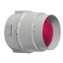 Werma BWM 890 Series Red Beacon 240V AC/DC Steady Surface Mount, Incandescent Bulb, IP65 IP65