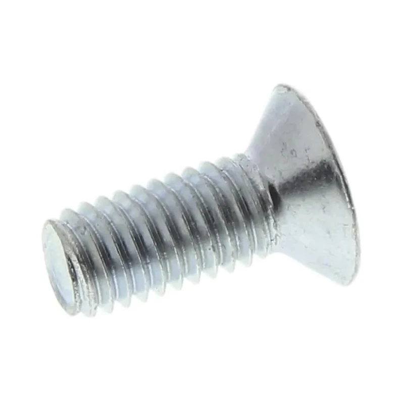RS PRO Pozidriv Countersunk Steel Machine Screw 12 mm M5 553-469