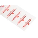RS PRO Temperature Sensitive Label 71°C to 110°C 8 Levels 10 Labels Vertical Orientation 555-409