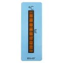RS PRO Temperature Sensitive Label 204 °C to 260 °C, 8 Levels, Vertical, Non-Reversible 555-437