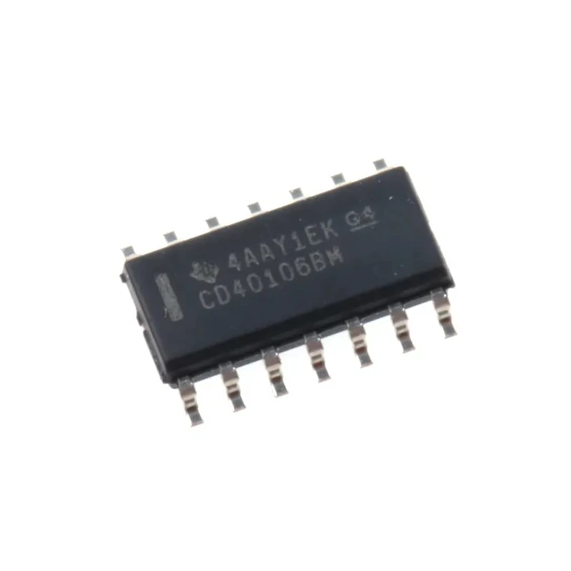 Texas Instruments Schmitt Trigger Input Inverter IC CD40106BM96 6 Elements 14-Pin SOIC 3 to 18V