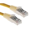 RS PRO Cat5e Ethernet Cable 5 m Yellow RJ45 Male to RJ45 Male F/UTP PVC 556-297