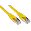 RS PRO Cat5e Ethernet Cable 3 m Yellow RJ45 Male to RJ45 Male F/UTP PVC 556-257