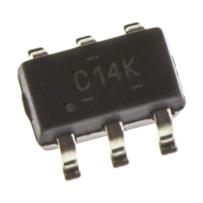 Texas Instruments Schmitt Trigger Input CMOS Inverter 2 Elements, 6-Pin SOT-23 Package SN74LVC2G14DBVR