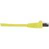 RS PRO Cat6 Ethernet Cable 0.5 m Yellow RJ45 Male to RJ45 Male F/UTP Low Smoke Zero Halogen 556-386