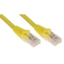 RS PRO Cat5e Ethernet Cable 3m Yellow RJ45 Male to RJ45 Male U/UTP Low Smoke Zero Halogen 556-433