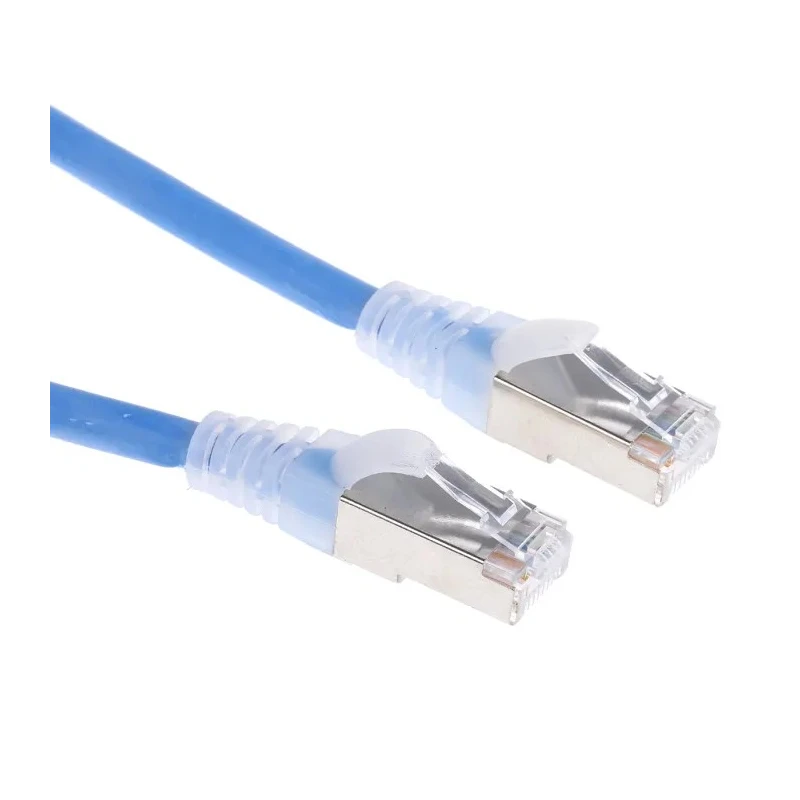 RS PRO Cat5e Ethernet Cable 2 m Blue RJ45 Male to RJ45 Male U/UTP PVC 556-471