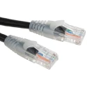 RS PRO Cat5e Ethernet Cable RJ45 Male to RJ45 Male 10m Black Unshielded PVC 556-516