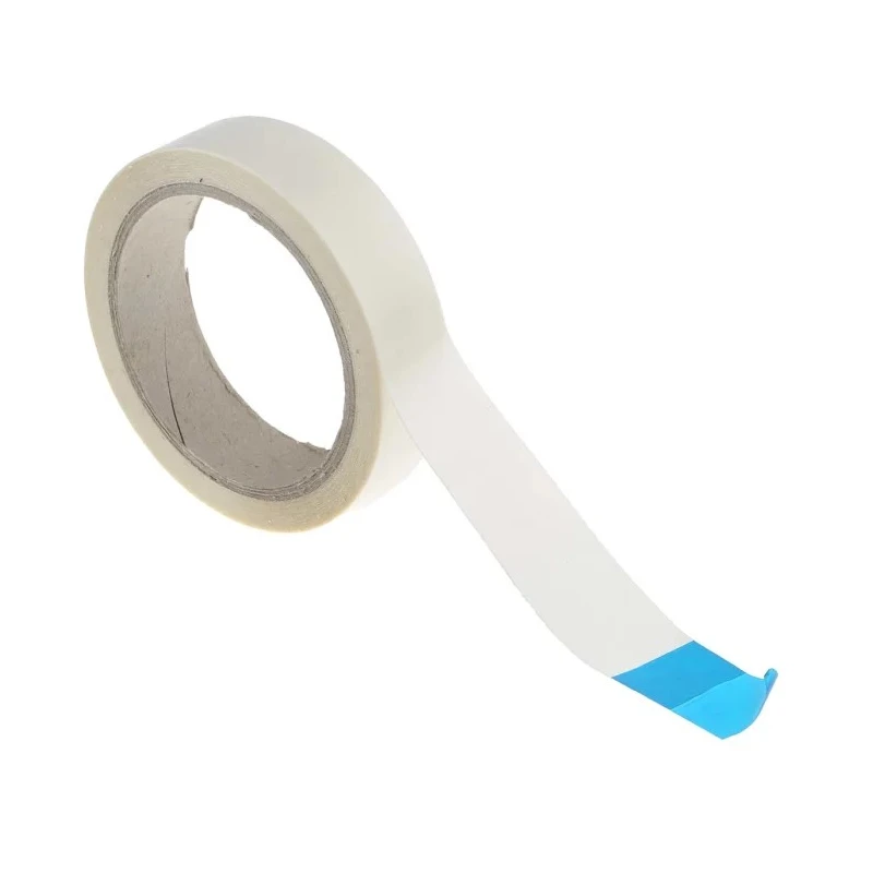 RS PRO Yellow Double Sided Plastic Tape Polypropylene Backing 25mm x 20m 555-033