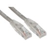 RS PRO Cat6 Ethernet Cable 0.5 m Grey RJ45 Male to RJ45 Male U/UTP PVC 556-590