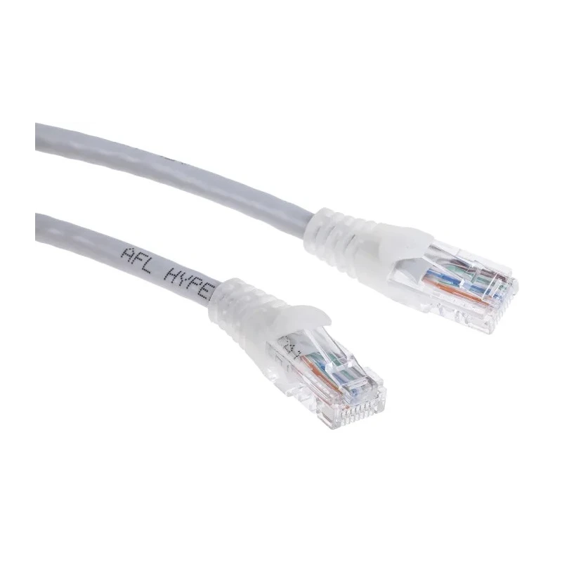 RS PRO Cat5e Ethernet Cable 3 m Grey RJ45 Male to RJ45 Male U/UTP PVC 556-667