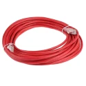 RS PRO Cat5e Ethernet Cable 10 m Red RJ45 Male to RJ45 Male F/UTP PVC 556-742
