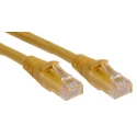 RS PRO Cat6 Unshielded PVC Ethernet Cable RJ45 Male to RJ45 Male 0.5 m Yellow 556-623