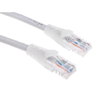 RS PRO Cat5e Ethernet Cable 2 m Grey RJ45 Male to RJ45 Male U/UTP PVC 556-657
