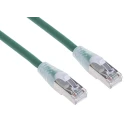 RS PRO Cat6 Ethernet Cable 1 m Green RJ45 Male to RJ45 Male F/UTP Low Smoke Zero Halogen 556-752