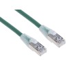 RS PRO Cat6 Ethernet Cable 1 m Green RJ45 Male to RJ45 Male F/UTP Low Smoke Zero Halogen 556-752