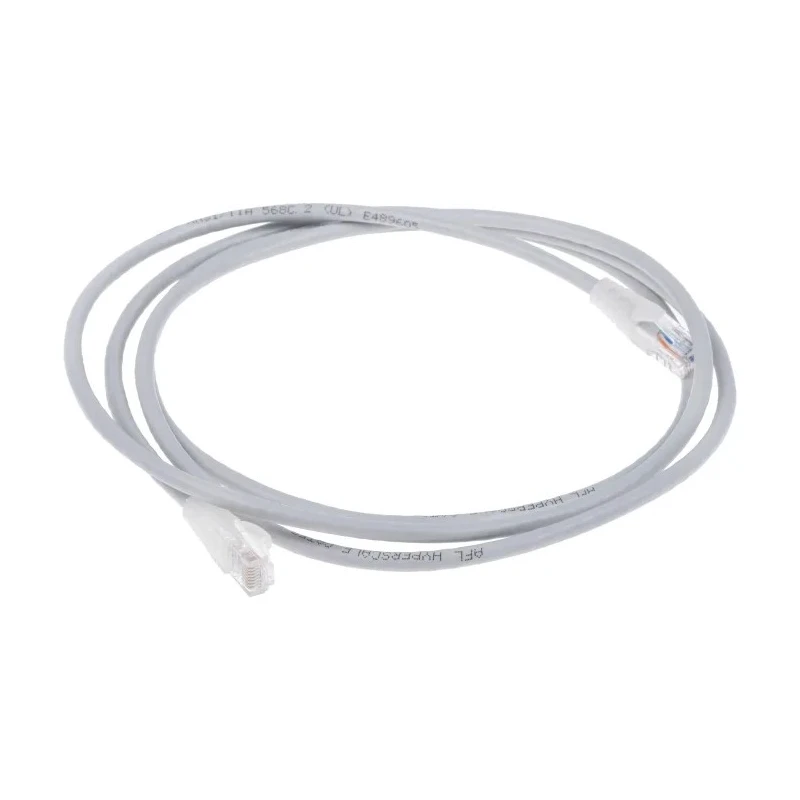 RS PRO Cat5e Ethernet Cable 2 m Grey RJ45 Male to RJ45 Male U/UTP PVC 556-657