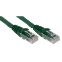 RS PRO Cat6 Ethernet Cable 3 m Green RJ45 Male to RJ45 Male U/UTP Low Smoke Zero Halogen 556-786