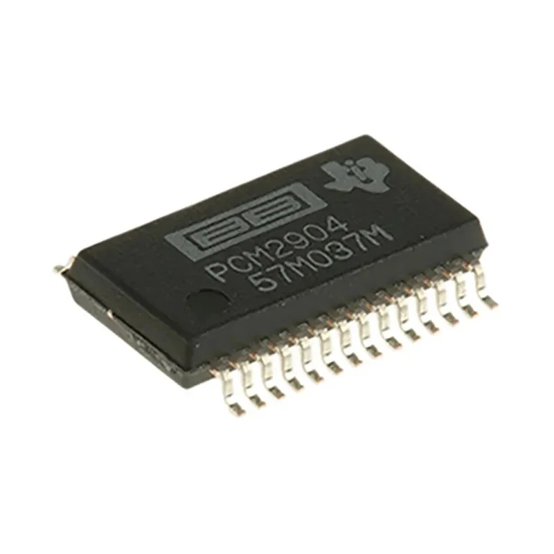 Texas Instruments Audio Codec IC 2-Channel USB Interface 28-Pin SSOP PCM2904DB
