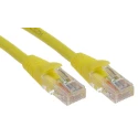RS PRO Cat5e Ethernet Cable 10 m Yellow RJ45 Male to RJ45 Male U/UTP Low Smoke Zero Halogen 556-831