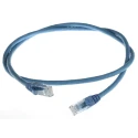 RS PRO Cat6 Ethernet Cable, 1 m, Blue RJ45 Male to RJ45 Male U/UTP Low Smoke Zero Halogen 556-792