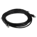 RS PRO Cat6 Ethernet Cable 5 m Black RJ45 Male to RJ45 Male U/UTP PVC 556-904