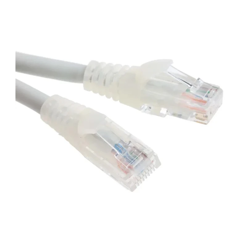 RS PRO Cat6 Ethernet Cable 5 m Grey RJ45 Male to RJ45 Male U/UTP Low Smoke Zero Halogen 556-910