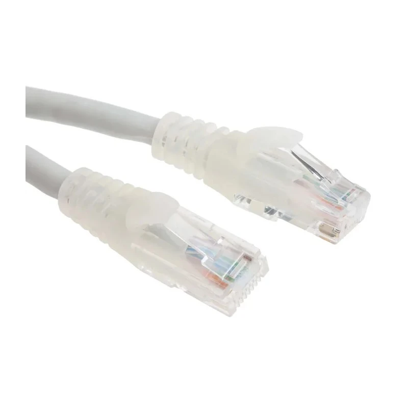 RS PRO Cat6 Ethernet Cable 10 m Grey RJ45 Male to RJ45 Male U/UTP Low Smoke Zero Halogen 556-916