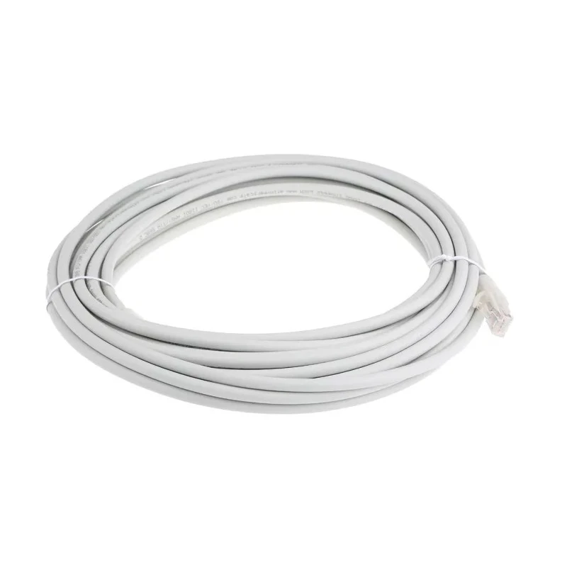RS PRO Cat6 Ethernet Cable 10 m Grey RJ45 Male to RJ45 Male U/UTP Low Smoke Zero Halogen 556-916
