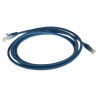 RS PRO Cat5e Ethernet Cable 2 m Blue RJ45 Male to RJ45 Male U/UTP Low Smoke Zero Halogen 556-944