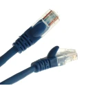 RS PRO Cat5e Ethernet Cable 2 m Blue RJ45 Male to RJ45 Male U/UTP Low Smoke Zero Halogen 556-944