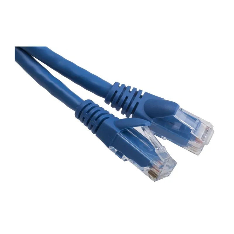 RS PRO Cat6 Ethernet Cable 0.5 m Blue RJ45 Male to RJ45 Male U/UTP PVC 556-948