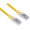 RS PRO Cat5e Ethernet Cable 10 m Yellow RJ45 Male to RJ45 Male F/UTP PVC 556-994