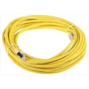 RS PRO Cat5e Ethernet Cable 10 m Yellow RJ45 Male to RJ45 Male F/UTP PVC 556-994