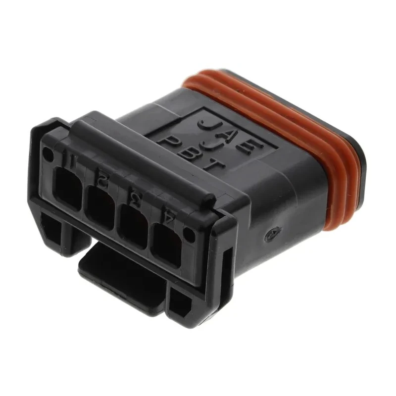 JAE MX19 Automotive Connector Female Black Cable 4 Way Crimp Termination MX19004S51