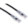 RS PRO Cat5e Ethernet Cable RJ45 Male to RJ45 Male 3 m Black Unshielded PVC 557-036