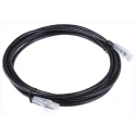 RS PRO Cat5e Ethernet Cable RJ45 Male to RJ45 Male 3 m Black Unshielded PVC 557-036