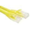 RS PRO Cat6 Ethernet Cable, 1 m, Yellow RJ45 Male to RJ45 Male, F/UTP Low Smoke Zero Halogen 557-109