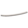 HellermannTyton Helagrip Pre-Printed Slide-On Cable Marker, Black Legend "R", White Marker, 2-5 mm Cable Diameter 901-10382